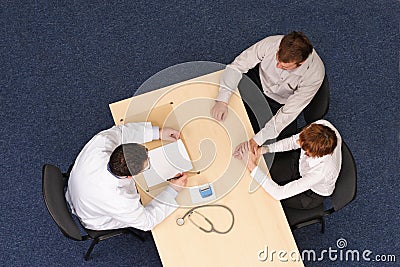 Medical Consultation Stock Photo