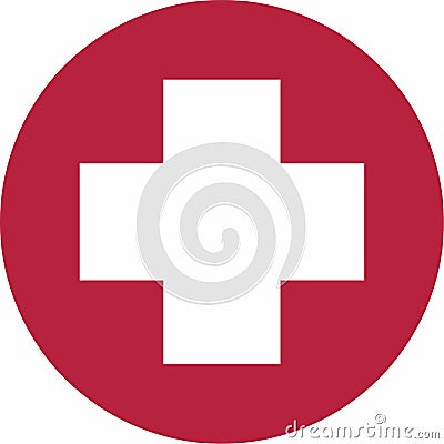 Medical Cross Sign Vector Illustration