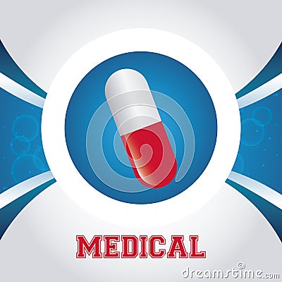 Medical design Cartoon Illustration
