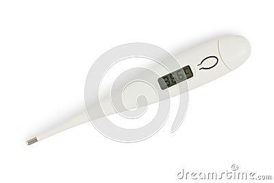 Medical digital thermometer Stock Photo