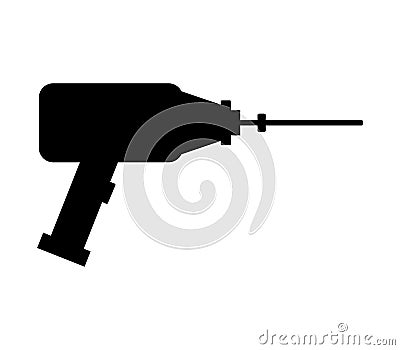 Medical drill icon Stock Photo