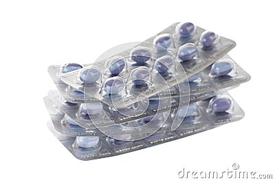 Medical drugs isolated Stock Photo