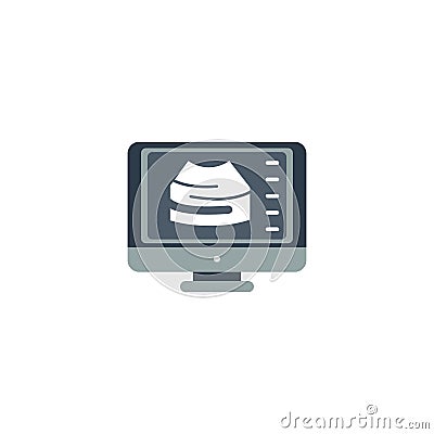 Medical examination of the intestines, stomach and other organs. Vector illustration. EPS 10. Vector Illustration