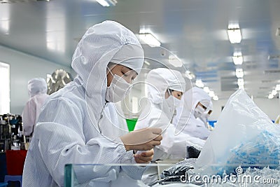 Medical factory Editorial Stock Photo