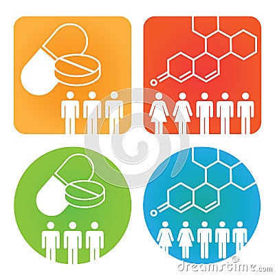 Medical Healthcare Icons Vector Illustration