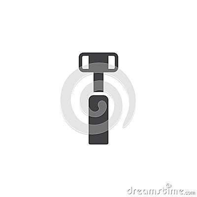 Medical hummer icon vector Vector Illustration