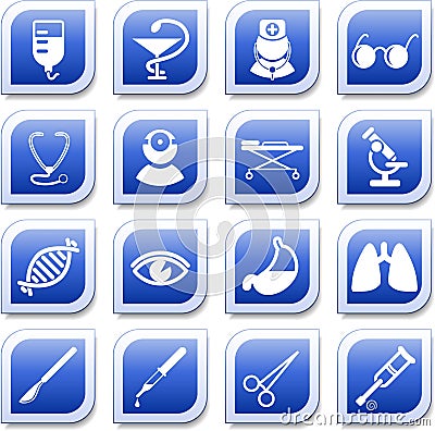 Medical icons Vector Illustration