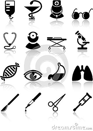 Medical icons Vector Illustration