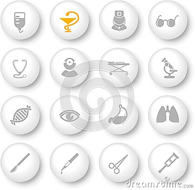 Medical icons Vector Illustration