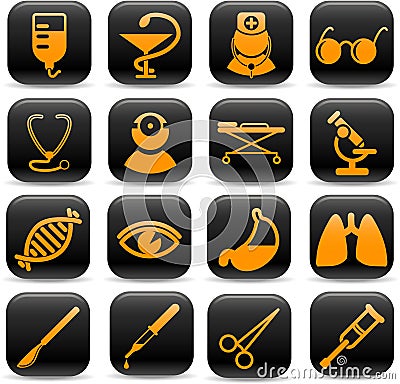 Medical icons Vector Illustration