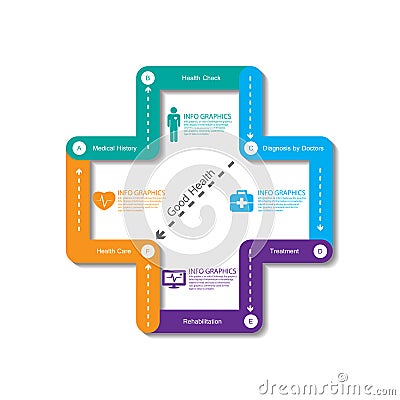 medical infographics Vector Illustration