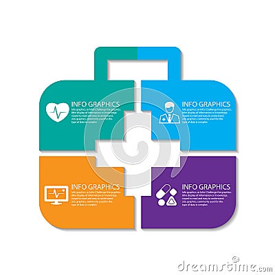 medical infographics Vector Illustration