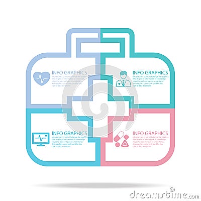 medical infographics Vector Illustration