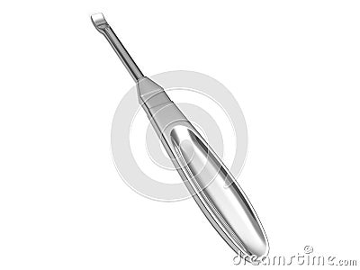 Medical Instrument Elevator Stock Photo