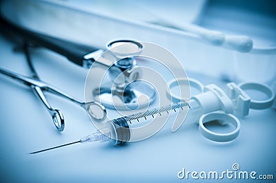 Medical instruments Stock Photo