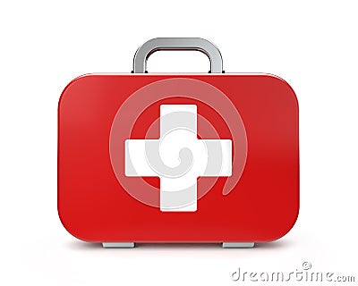 Medical kit Stock Photo