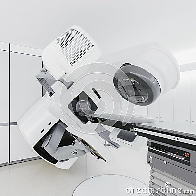 Medical linear accelerator Stock Photo