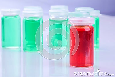 Medical liquid Stock Photo