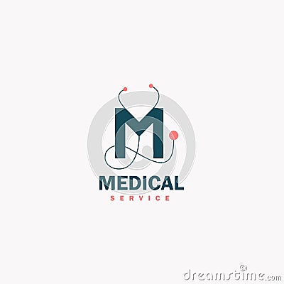 Medical logo icon design, health logo design, hospitality logo design, Doctor logo design, icon design, graphics design, branding Stock Photo