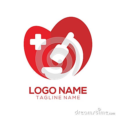 Medical Logo and icon design Vector Illustration