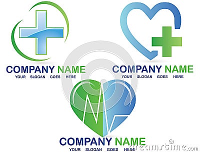 Medical logo Cartoon Illustration