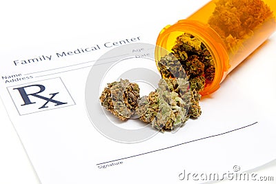 Medical Marijuana Stock Photo