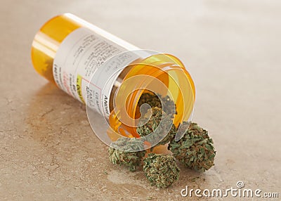 Medical Marijuana Stock Photo