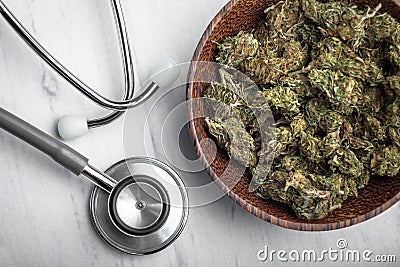 Medical Marijuana Stock Photo