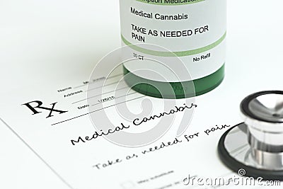 Medical Marijuana Stock Photo