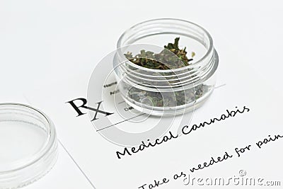 Medical Marijuana Stock Photo