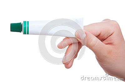 Medical ointment Stock Photo