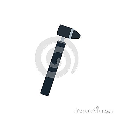 Medical otoscope icon. Clipart image Vector Illustration