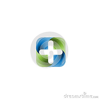 Medical pharmacy logo design template. Creative Medical Concept Logo Design Template. Vector logo template. Vector Illustration