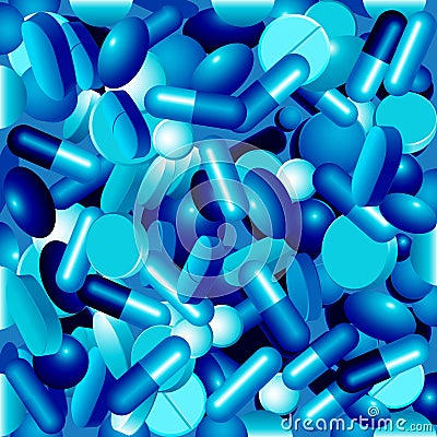 Medical pills Vector Illustration