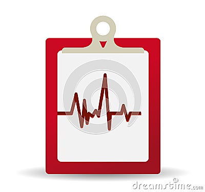 Medical record Vector Illustration