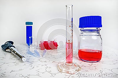 Medical and scientific laboratory equipment Stock Photo