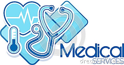 Medical services design Vector Illustration