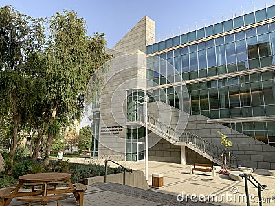 Medical simulation and classroom building of Ben Gurion University in Beer Sheva Editorial Stock Photo