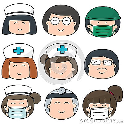 Medical staff Vector Illustration