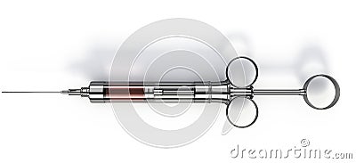 Medical syringe Stock Photo