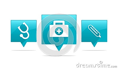 Medical Tags Vector Vector Illustration