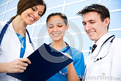 Medical team Stock Photo