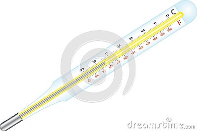 Medical thermometer Stock Photo