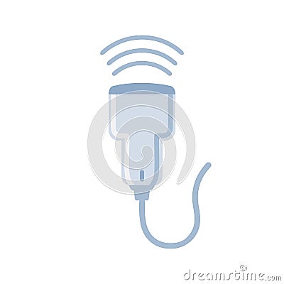 Medical Ultrasound Icon Vector Illustration