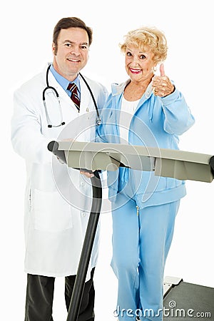 Medically Supervised Exercise Program Stock Photo