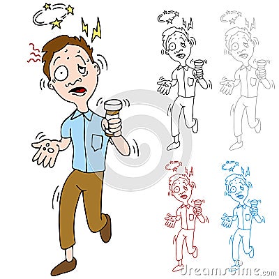 Medication Side Effects Vector Illustration