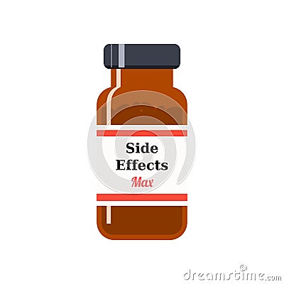 Medication side effects Vector Illustration