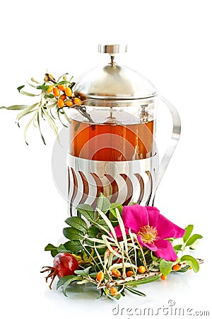 Medicinal tea Stock Photo