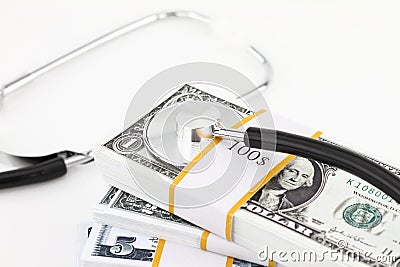 Medicine cost Stock Photo