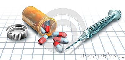 Medicine and drugs Stock Photo